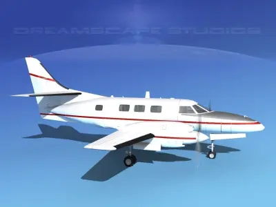 Swearingen SA226-T Merlin III V14 3D model