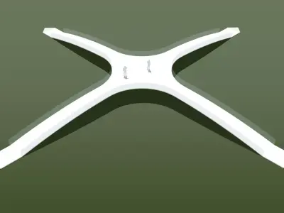 X bridge in concept Free 3D model