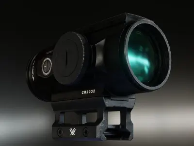 Vortex Spitfire HD Gen II x5 Low-poly 3D model