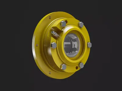 bearing holder Porta Rodamiento 3D model