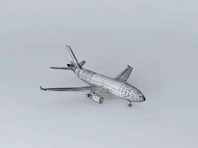 Airbus A310-300 3D model
