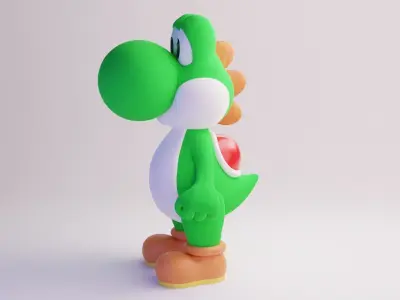 Yoshi 3D model