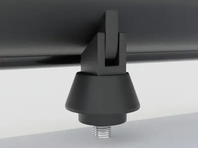 Classic Cibie 35 Airport Fog Light 3D model