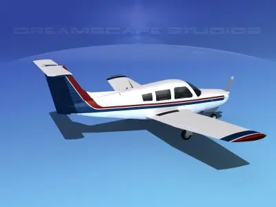Piper Turbo Arrow III 3D model