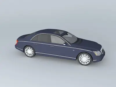 Maybach 57 S W240 2005 Free 3D model