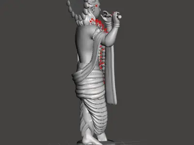 Krishna 3D print model