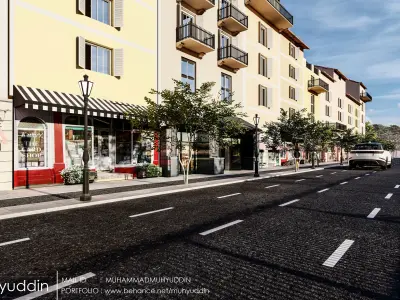 SUR DE FRANCIA BUILDING MDOEL 3D model