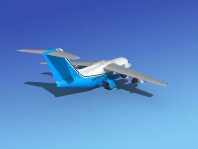 BAe 146-100 Thornton 3D model