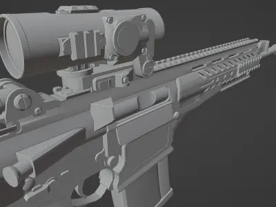 MPT-76 And ASELSAN A940 Low-poly 3D model