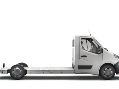 Opel Movano FWD LL35 L3H1 Platform Cab 2014 3D model