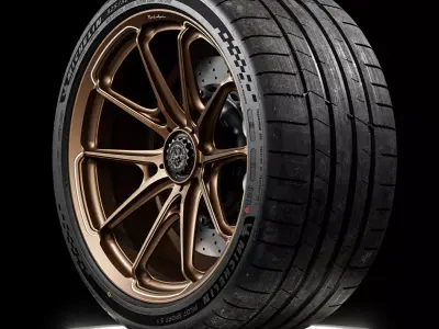 Michelin Pilot Sport S 5 325 30 ZR21 108Y 3D model