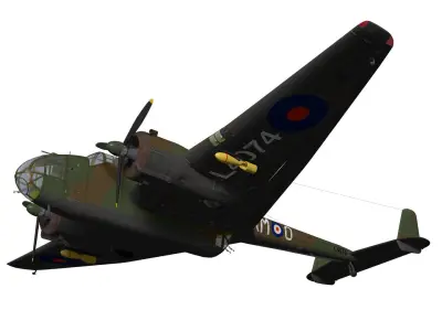 HandleyPage Hampden 3D model