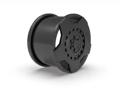black rhino rim design Free 3D print model