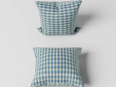 6 Pillows Pack Free 3D model
