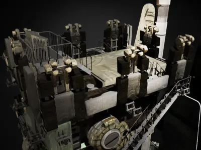 mech character 3D 3D model