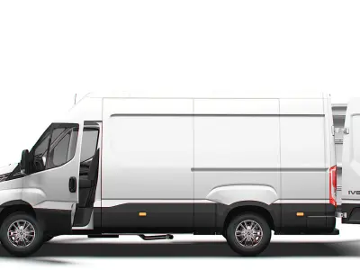 Iveco Daily Van L3H2 HQ Interior 2025 3D model