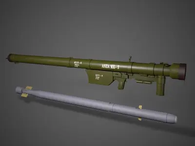 Chinese vanguard-1 Anza MK-II 3D model