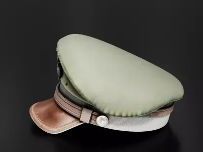 Military Hat 3D print model