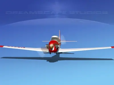 Mooney M-18 Mite V01 3D model