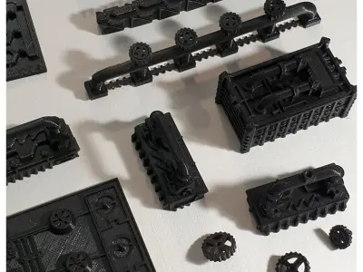 SCI-FI bits set 2 Free 3D model