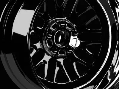 AMAZE II R-SPEC Car Rim 3D Model Free 3D model