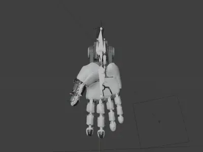 hand mechanical 01 3D model