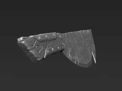 Zbrush Sword 01 3D model