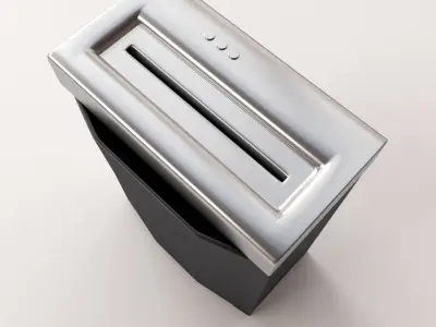 Paper Shredder 3D model