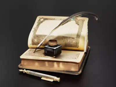 Old Book 03 3D print model