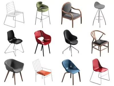 12 Chair Pack Collection 