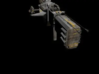 Planetary ship Strategy Bomber D-10A8 3D model