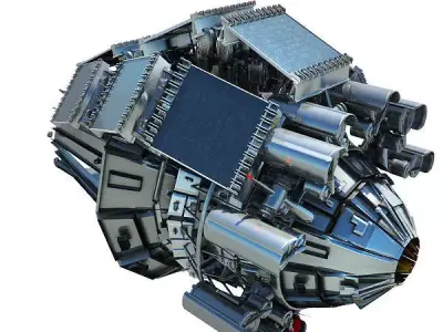 Collector Pod - Space Ship 3D model