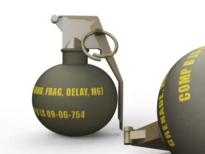 Grenade 3D model