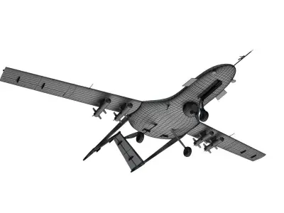 BAYRAKTAR UAV 3D model
