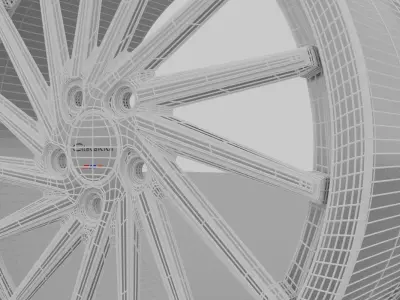 Giovanna Spira FF Low-poly 3D model