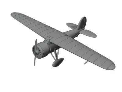 Lockheed Vega 3D print model
