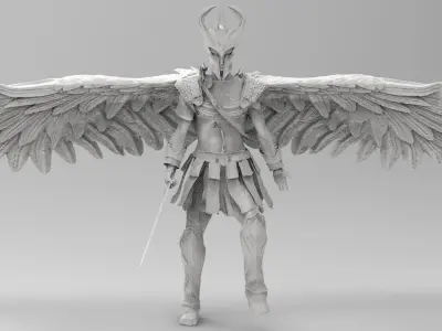 Fallen Angel 3 variations 3D model