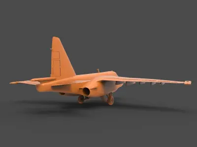 Frogfoot su25 3D print model