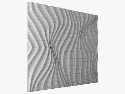 wave wall 5 3D model