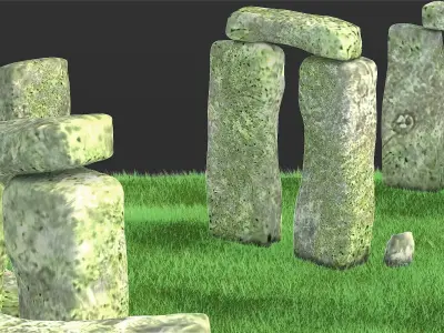 Stonehenge 3D model