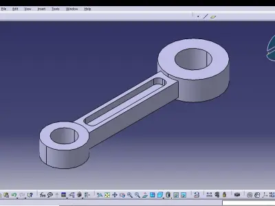 CONNECTING ROD 3D model