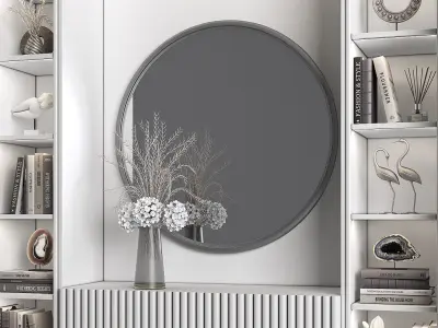 Furniture Composition 92 part 1 3D model