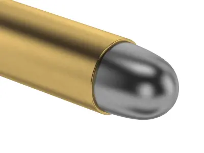 Bullet 32 LONG Low-poly 3D model