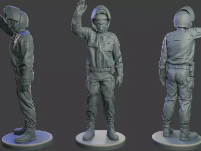 Honda ST 1300 police HSTP1 005 3D print model