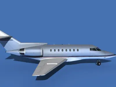 Hawker Siddley 1000 V16 3D model