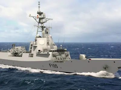 SPS CRISTOBAL COLON - ALVARO DE BAZAN 3D model