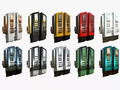 10 Jetpacks F Collection - SciFi Character Design 