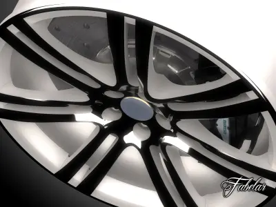 Aston Martin One-77 rim 3D model