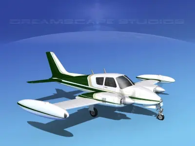 Cessna 310 V06 3D model