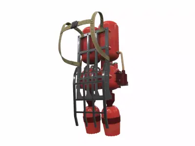 Jet pack 4 3D model
